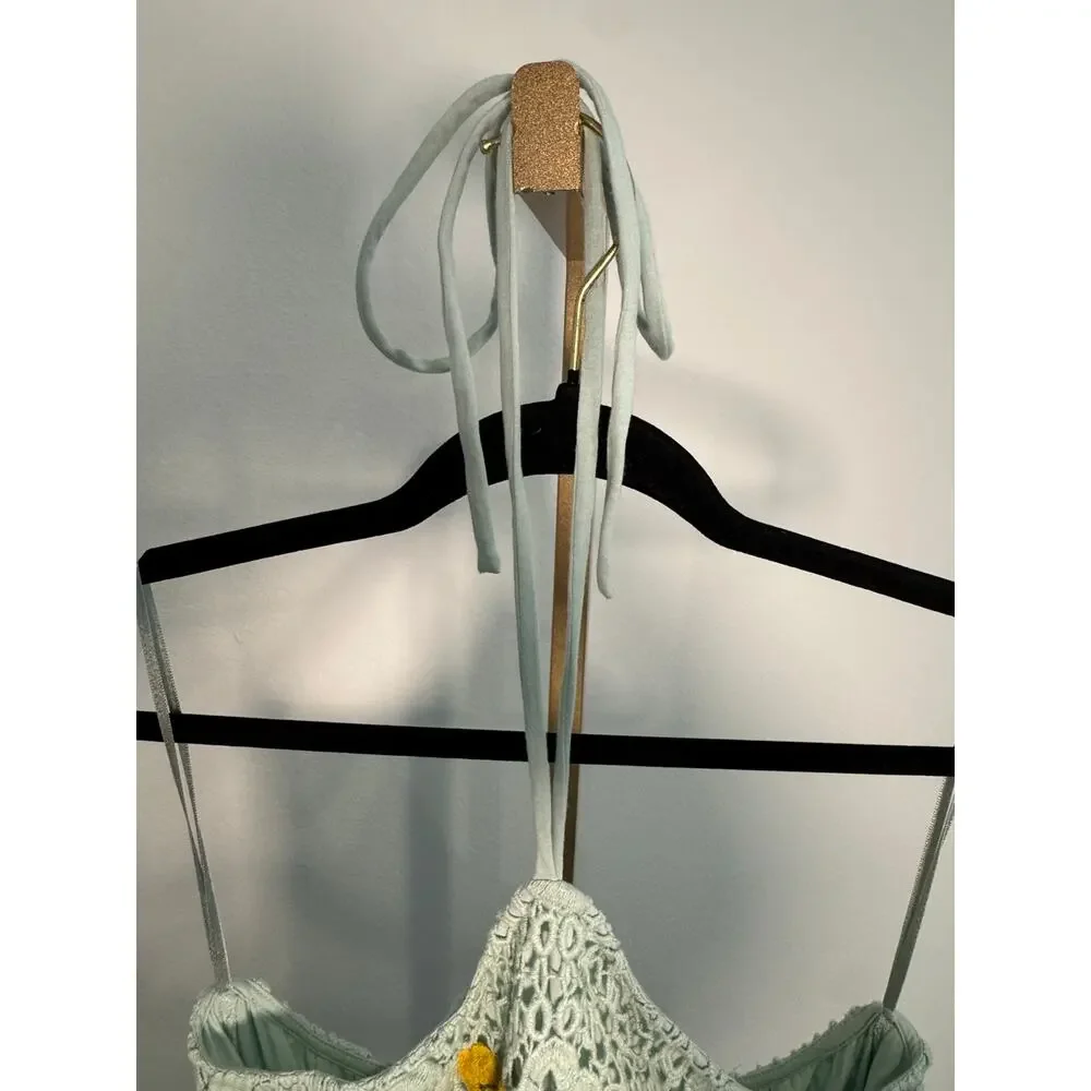 Mestiza New York | Maria Crocheted Cotton Midi-Dress - Picture 9 of 9